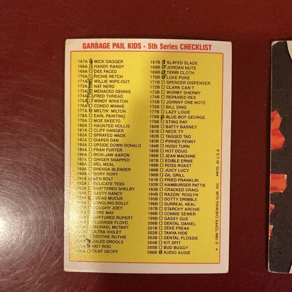 Vintage Garbage Pail Kids - Picture 11 of 12